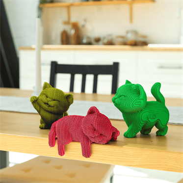 Cartonic 3D Puzzle - KITTENS TRIO