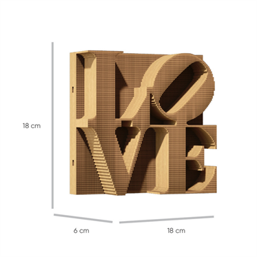 Cartonic 3D Puzzle - LOVE
