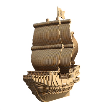 Cartonic 3D Puzzle - PIRATE SHIP