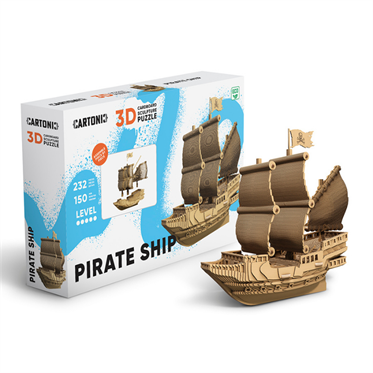 Cartonic 3D Puzzle - PIRATE SHIP