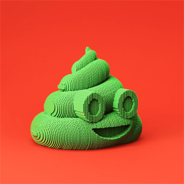 Cartonic 3D Puzzle - POOP