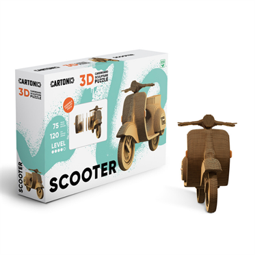 Cartonic 3D Puzzle - SCOOTER
