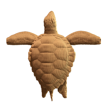 Cartonic 3D Puzzle - TURTLE