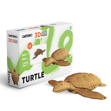 Cartonic 3D Puzzle - TURTLE
