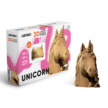 Cartonic 3D Puzzle - UNICORN