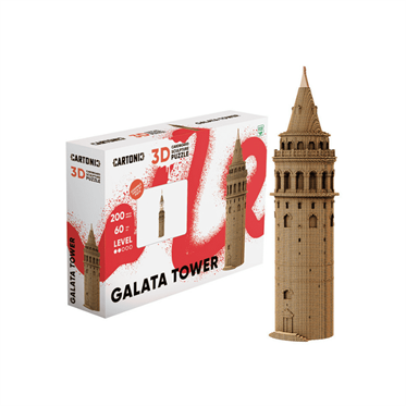 Cartonic 3D Puzzle - GALATA TOWER