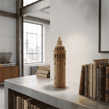 Cartonic 3D Puzzle - GALATA TOWER