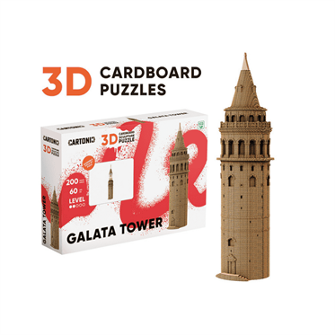 Cartonic 3D Puzzle - GALATA TOWER