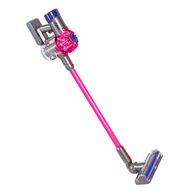 Casdon - Oyuncak Dyson Kablosuz Elektrikli Süpürge - Pembe