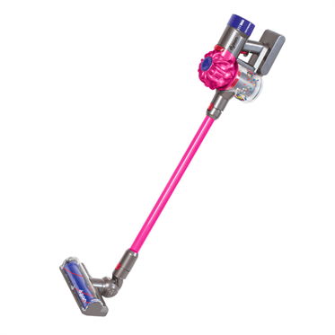 Casdon - Oyuncak Dyson Kablosuz Elektrikli Süpürge - Pembe