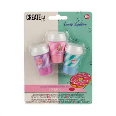 Create It Dudak Balmı Seti - Kahve Kutuları - Candy Explosion