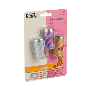 Create It Dudak Balmı Seti - Soda Kutuları - Candy Explosion