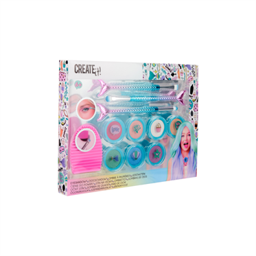 Create It Göz Farı ve Far Fırçası Seti - Mermaid