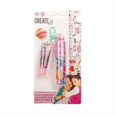 Create It  Kokulu Dudak Parlatıcısı Anahtarlık Seti - Kalp