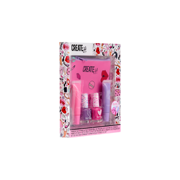Create It Makyaj Seti ve Mini Makyaj Çantası