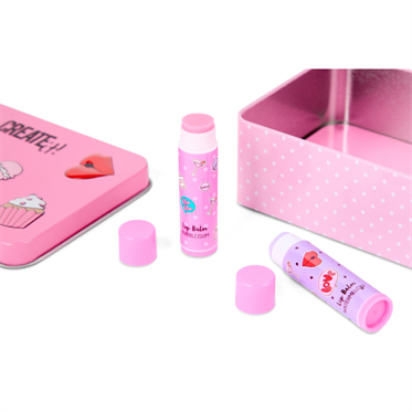 Create It  Metal Kutulu Dudak Balmı Seti