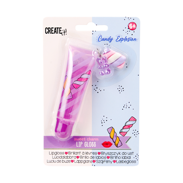 Create It Süslü Dudak Parlatıcısı - Mor - Candy Explosion