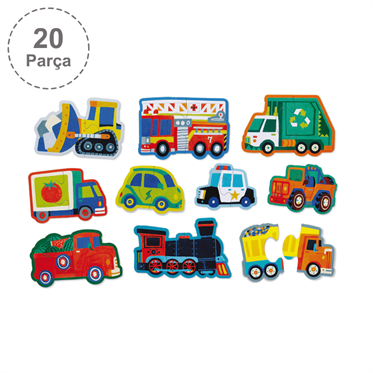 Crocodile Creek İlerleyen Puzzle - Araçlar