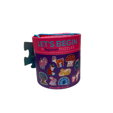 Crocodile Creek İlerleyen Puzzle - Unicorn