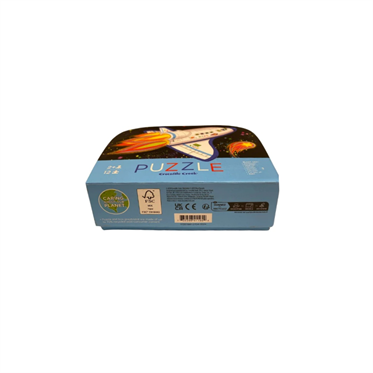 Crocodile Creek Mini  Puzzle - 12  Parça - Roket