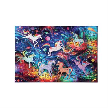 Crocodile Creek Puzzle - 100 Parça - Unicorn Galaksi