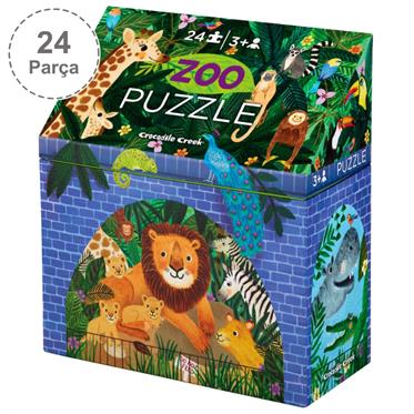 Crocodile Creek Puzzle - 24 Parça - Hayvanat Bahçesi