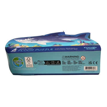 Crocodile Creek Puzzle - 36 Parça - Köpekbalığı Resifi