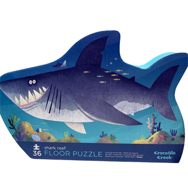 Crocodile Creek Puzzle - 36 Parça - Köpekbalığı Resifi
