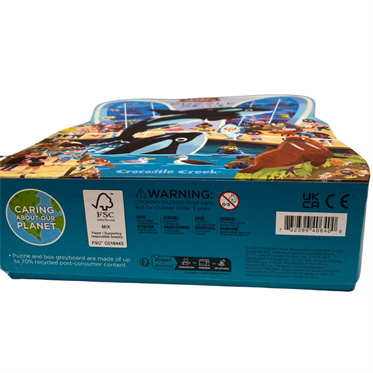 Crocodile Creek Puzzle - 48 Parça - Akvaryumda Bir Gün