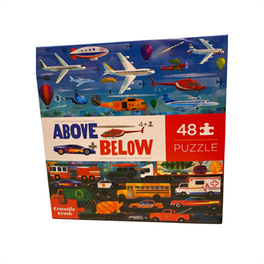 Crocodile Creek Puzzle - 48 Parça - Things That Go