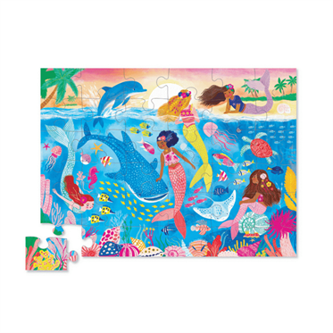 Crocodile Creek Dekoratif Puzzle - 36 Parça - Mermaid Dreams