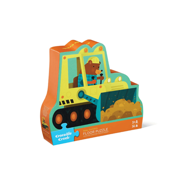 Crocodile Creek Dekoratif Puzzle - 36 Parça - Busy Builders