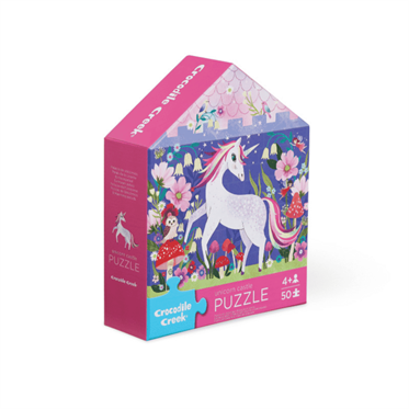 Crocodile Creek Puzzle - 50 Parça - Unicorn Kalesi