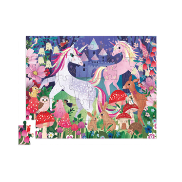 Crocodile Creek Puzzle - 50 Parça - Unicorn Kalesi