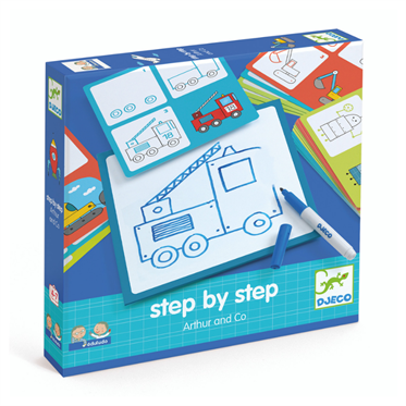 Djeco Adım Adım Çizim Oyunu - Arthur And Co