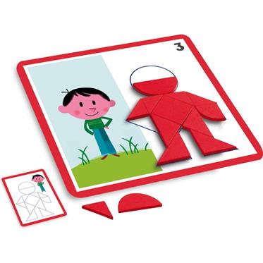 Djeco Beceri Oyunları - Eduludo Shapes
