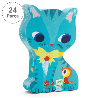 Djeco Dekoratif Puzzle 24 Parça - Pachat And His Friends