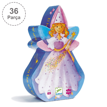 Djeco Dekoratif Puzzle 36 Parça - The Fairy And The Unicorn