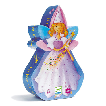 Djeco Dekoratif Puzzle 36 Parça - The Fairy And The Unicorn