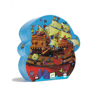 Djeco Dekoratif Puzzle 54 Parça - Barbarossas Boat