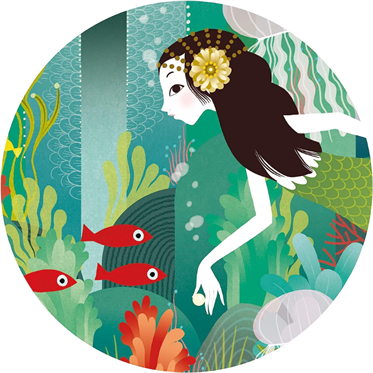 Djeco Dekoratif Puzzle 54 Parça - Su Perisi