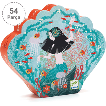 Djeco Dekoratif Puzzle 54 Parça - Su Perisi