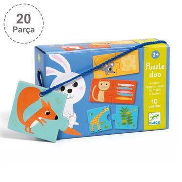 Djeco İkili Puzzle - Duo Dinner