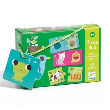 Djeco İkili Puzzle - Duo Habitat