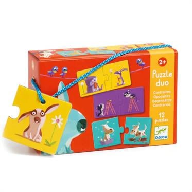 Djeco İkili Puzzle - Duo Opposites