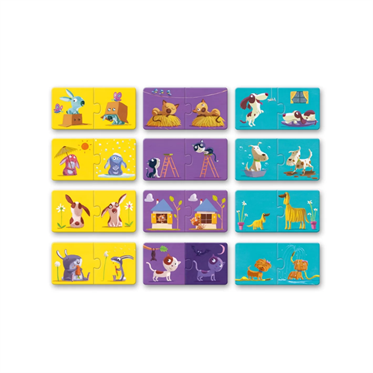 Djeco İkili Puzzle - Duo Opposites