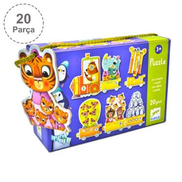 Djeco İkili Puzzle - I Count