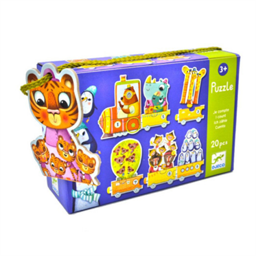 Djeco İkili Puzzle - I Count