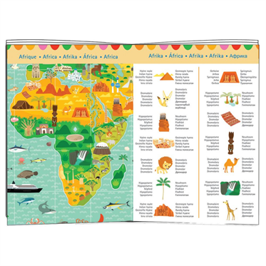 Djeco Klasik Puzzle 200 Parça - Around The World