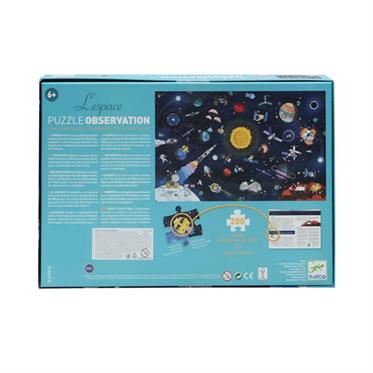 Djeco Klasik Puzzle 200 Parça - The Space